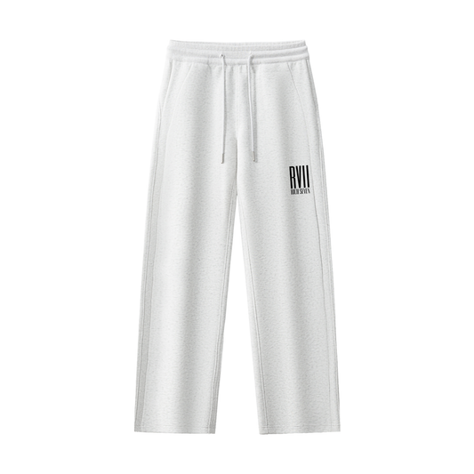 Essential Drawstring Straight-Leg Sweatpants