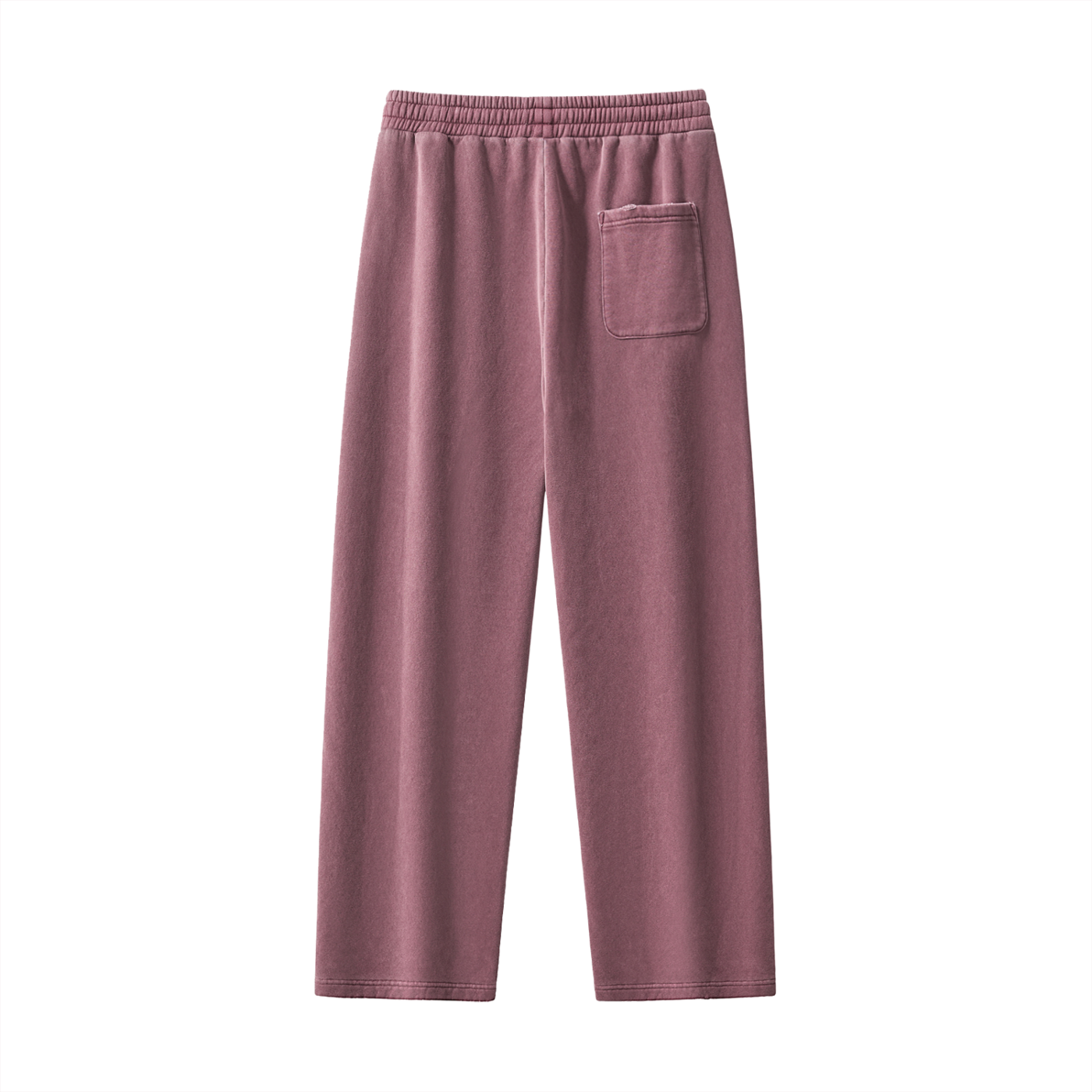 Frayed Enzyme Washed Fleece Sweatpant