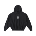 Frayed Enzyme Washed Fleece Hoodie
