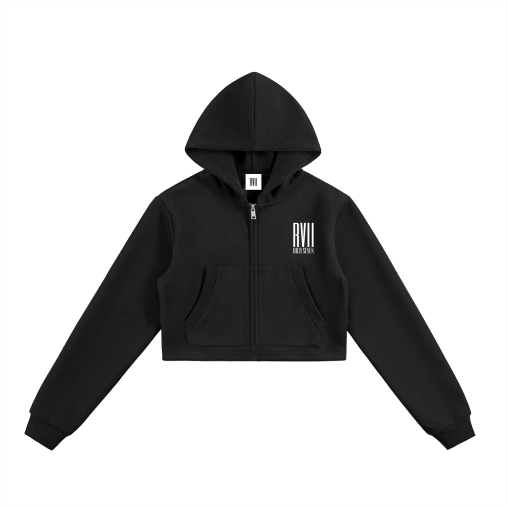 Women’s Original Cropped Zip Hoodie