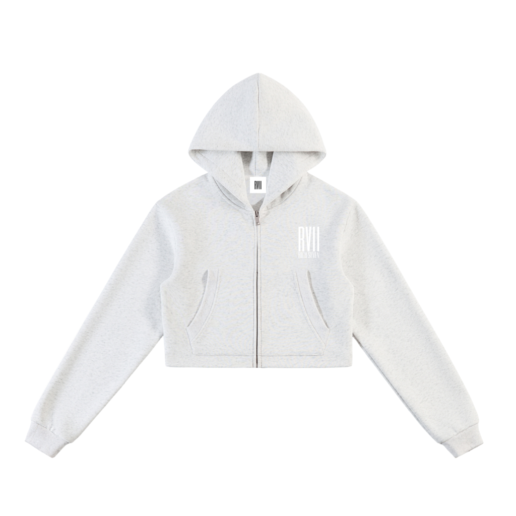 Women’s Original Cropped Zip Hoodie