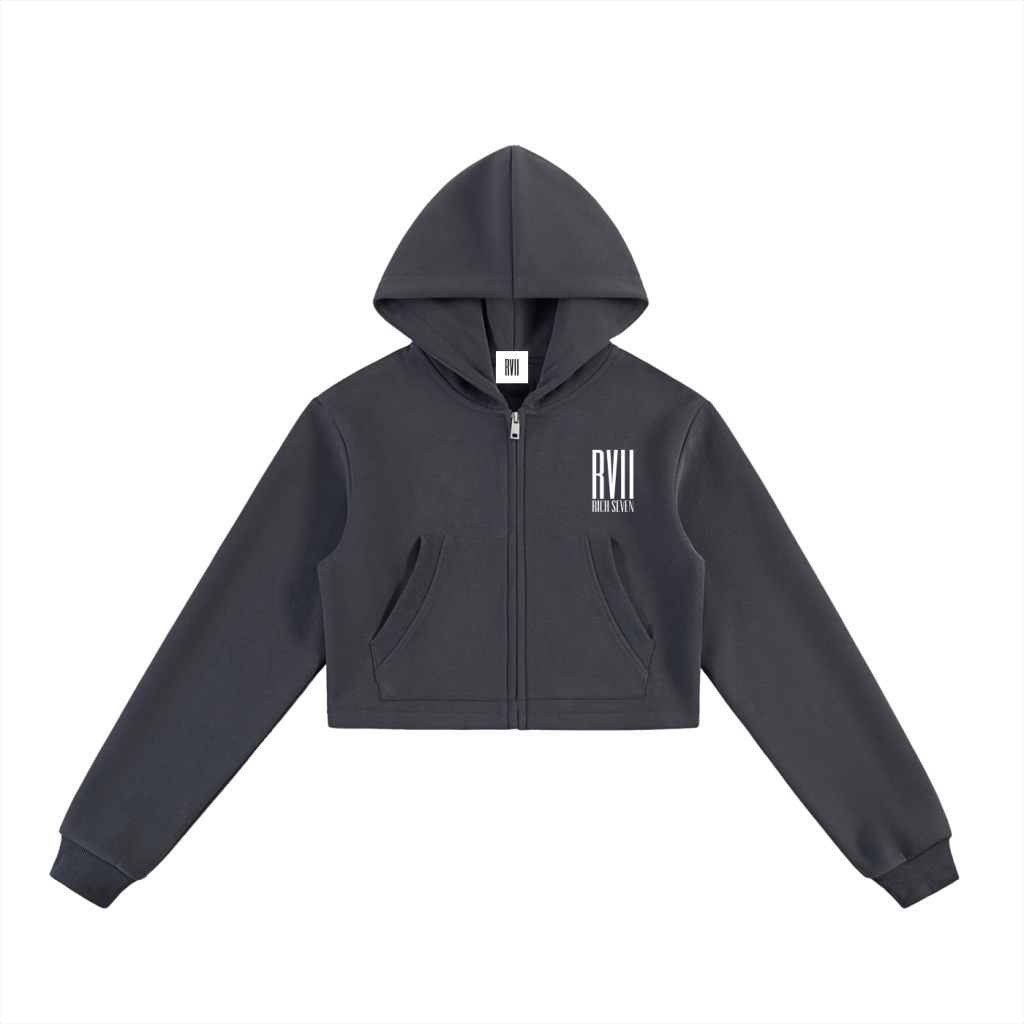 Women’s Original Cropped Zip Hoodie