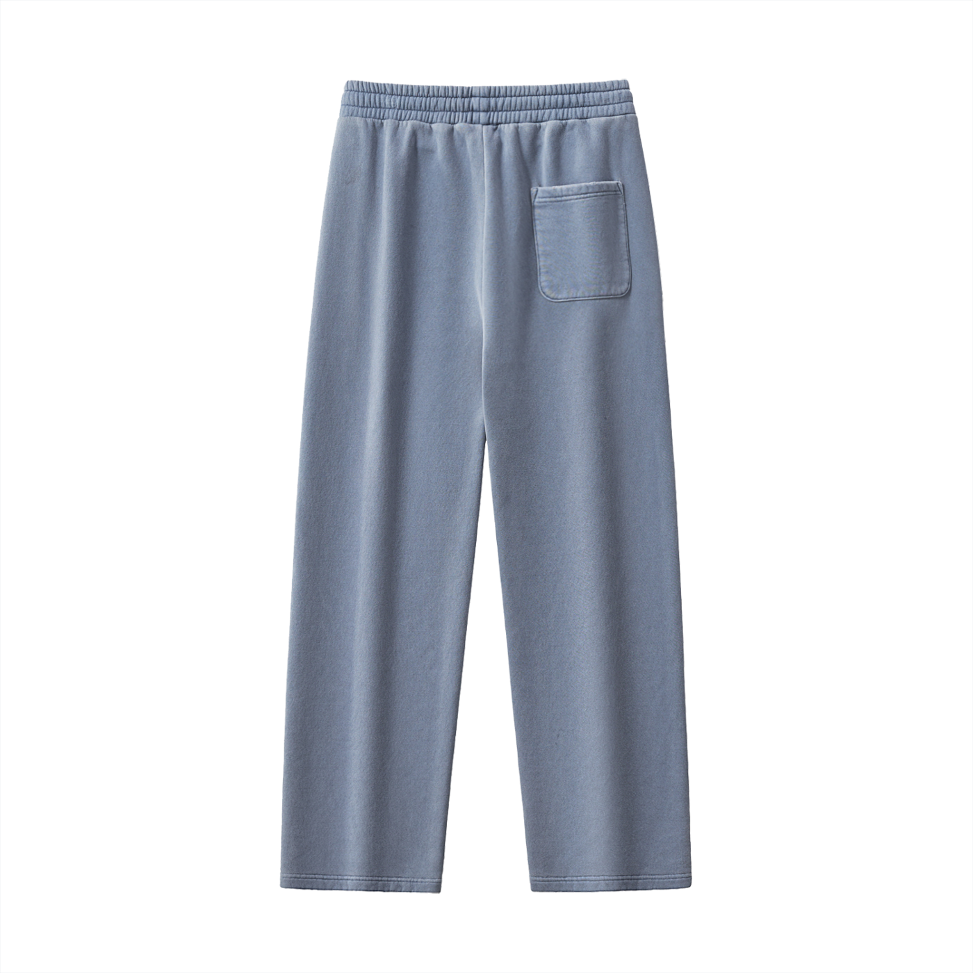 Frayed Enzyme Washed Fleece Sweatpant