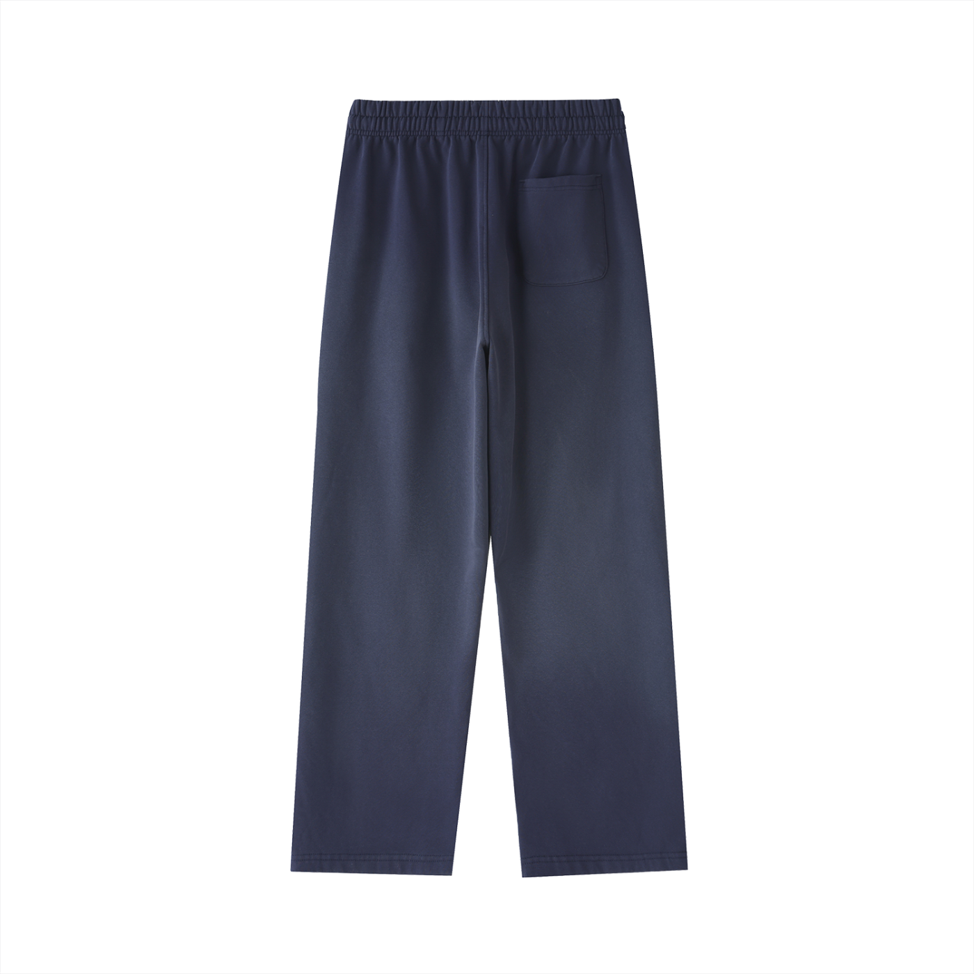Stone Washed Straight-Leg Sweatpants
